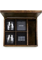 Syracuse Orange Whiskey Box Gift Drink Set
