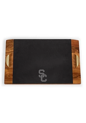 USC Trojans Covina Slate Serving Tray
