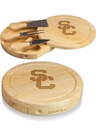 USC Trojans Tools Set and Brie Cheese Cutting Board