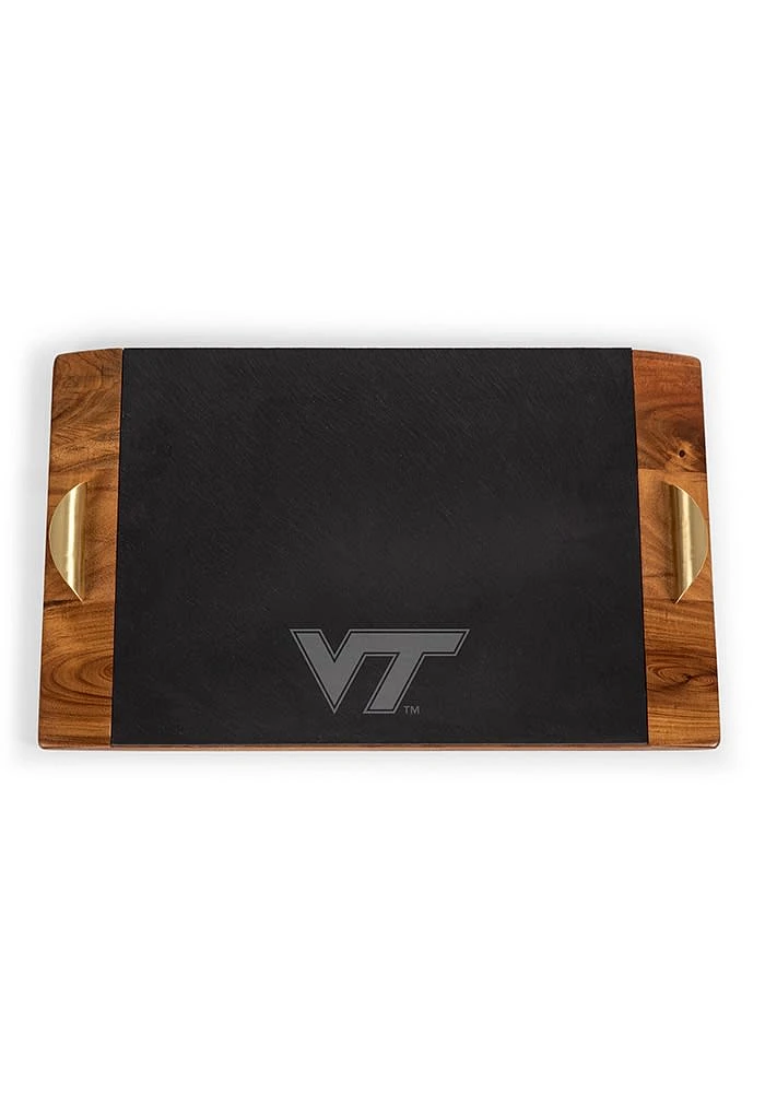 Virginia Tech Hokies Covina Slate Serving Tray