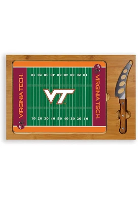 Virginia Tech Hokies Icon Glass Top Cutting Board