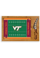 Virginia Tech Hokies Icon Glass Top Cutting Board
