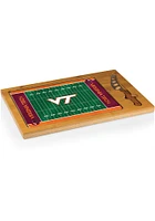Virginia Tech Hokies Icon Glass Top Cutting Board