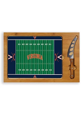Virginia Cavaliers Icon Glass Top Cutting Board