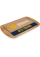 West Virginia Mountaineers Billboard Glass Top Serving Tray