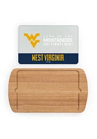 West Virginia Mountaineers Billboard Glass Top Serving Tray