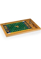 West Virginia Mountaineers Icon Glass Top Cutting Board