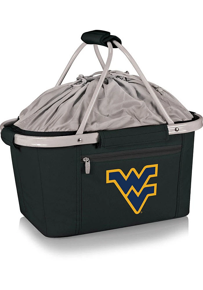 West Virginia Mountaineers Metro Collapsible Basket Cooler