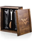 West Virginia Mountaineers Pilsner Beer Glass Drink Set