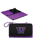 Washington Huskies Outdoor Picnic Fleece Blanket - Purple