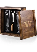 Washington Huskies Pilsner Beer Glass Drink Set