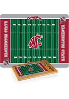 Washington State Cougars Icon Glass Top Cutting Board