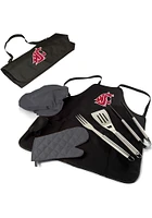 Washington State Cougars Pro Grill BBQ Apron Set
