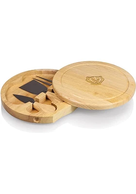 Wisconsin Badgers Tools Set and Brie Cheese Cutting Board