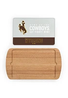 Wyoming Cowboys Billboard Glass Top Serving Tray