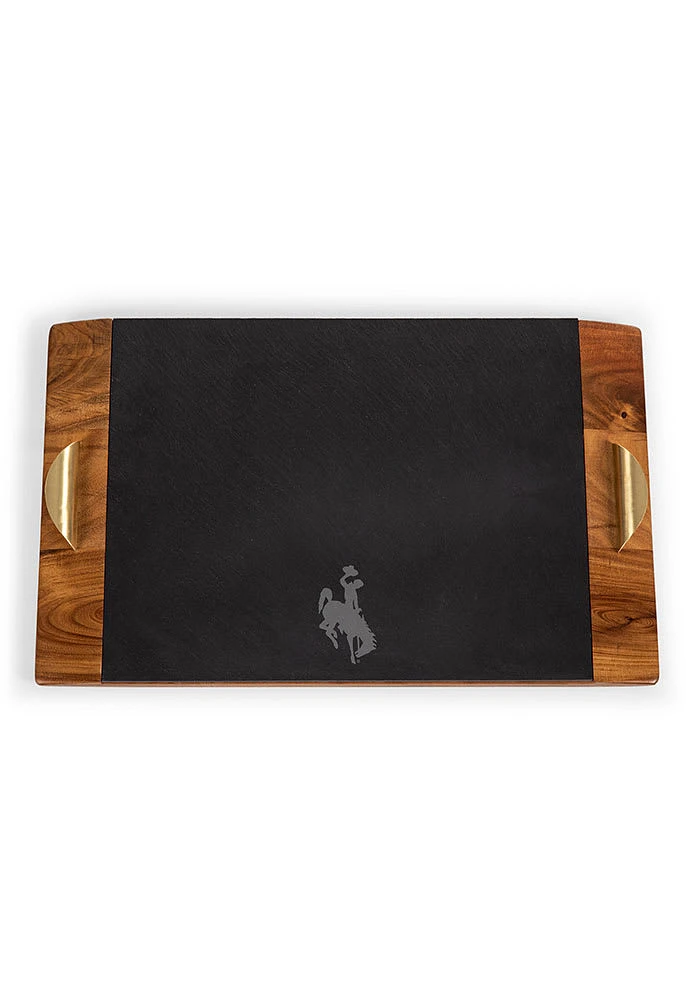 Wyoming Cowboys Covina Slate Serving Tray