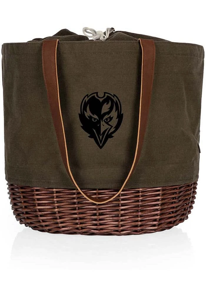 Baltimore Ravens Green Coronado Basket Tote