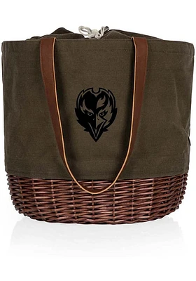 Baltimore Ravens Green Coronado Basket Tote
