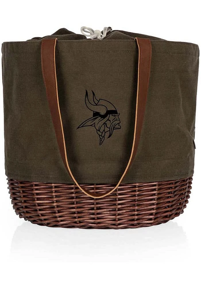 Minnesota Vikings Green Coronado Basket Tote