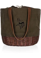 Minnesota Vikings Green Coronado Basket Tote