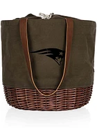 New England Patriots Green Coronado Basket Tote