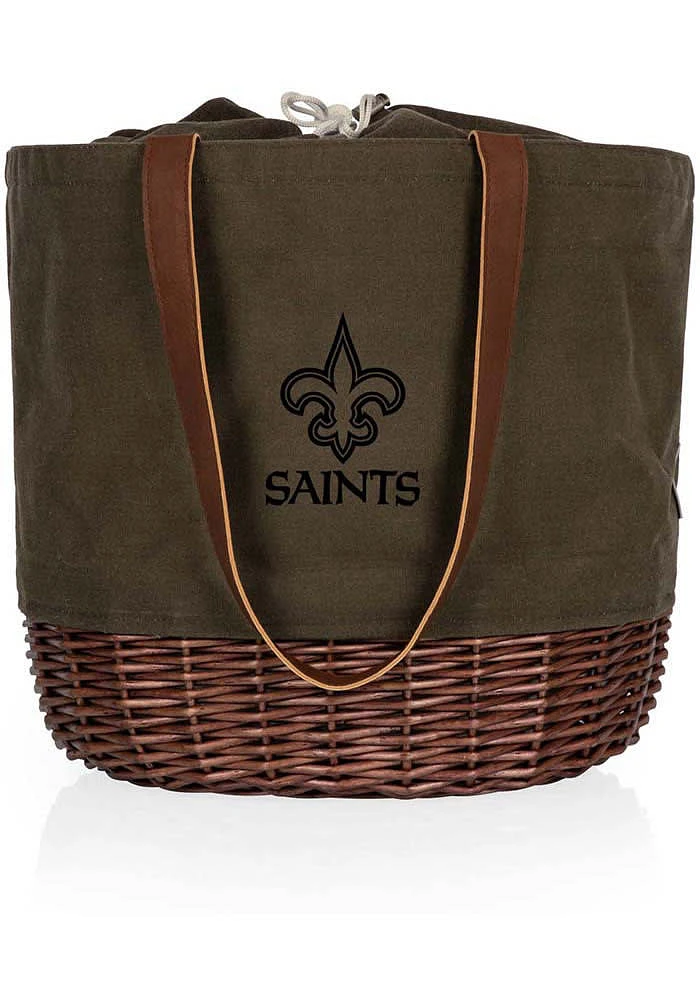 New Orleans Saints Green Coronado Basket Tote
