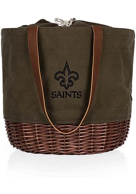 New Orleans Saints Green Coronado Basket Tote