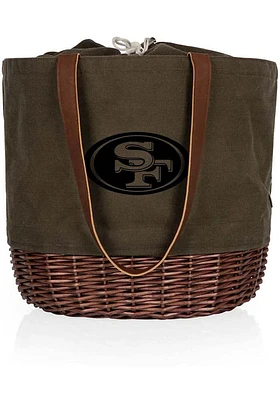 San Francisco 49ers Green Coronado Basket Tote