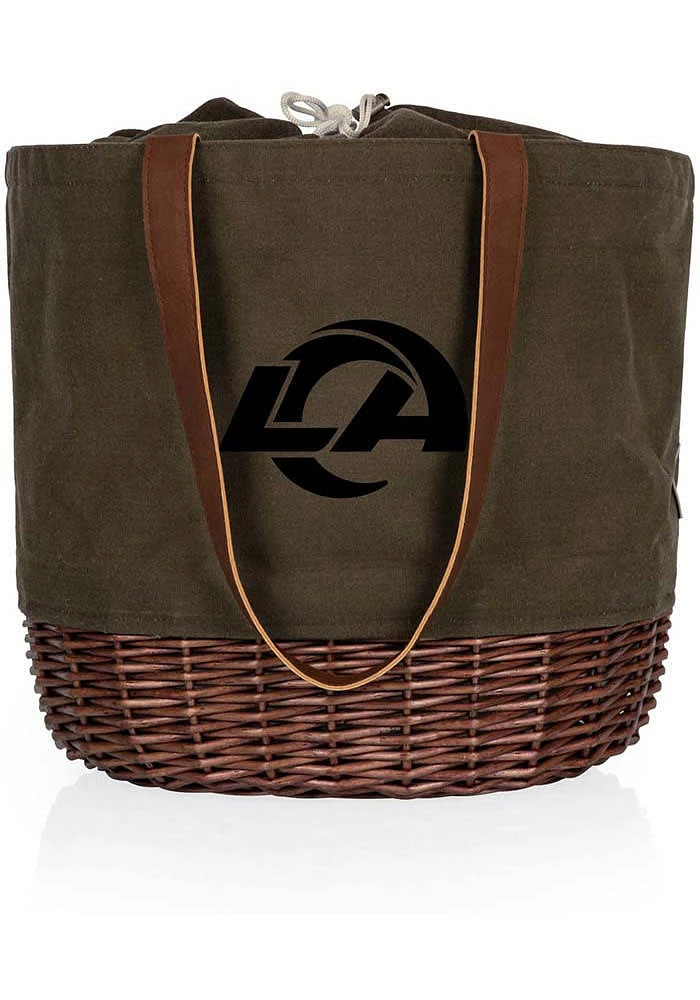 Los Angeles Rams Green Coronado Basket Tote