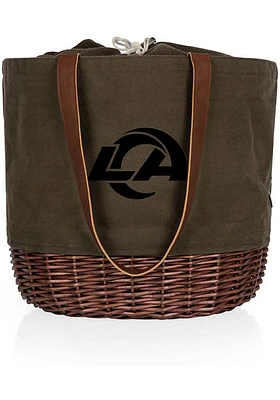 Los Angeles Rams Green Coronado Basket Tote