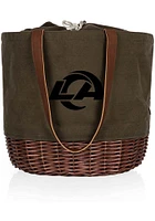 Los Angeles Rams Green Coronado Basket Tote
