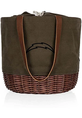Los Angeles Chargers Green Coronado Basket Tote