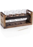 Chicago Bears Craft Beer Flight Drink Set