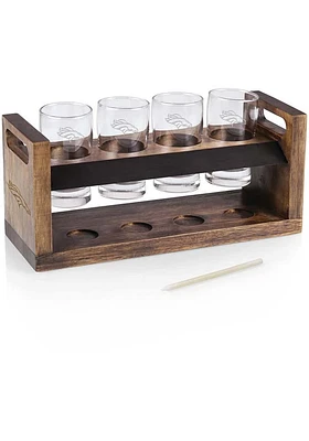 Denver Broncos Craft Beer Flight Drink Set