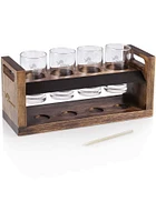 Detroit Lions Craft Beer Flight Drink Set