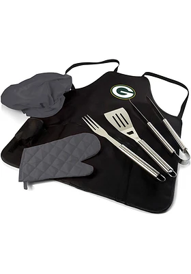 Green Bay Packers Pro Grill BBQ Apron Set