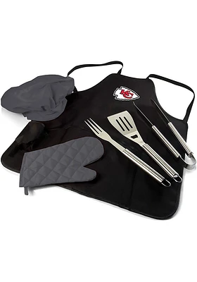 Kansas City Chiefs Pro Grill BBQ Apron Set