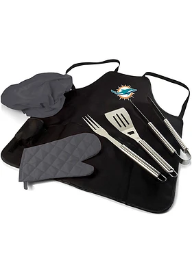 Miami Dolphins Pro Grill BBQ Apron Set