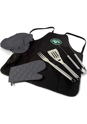New York Jets Pro Grill BBQ Apron Set