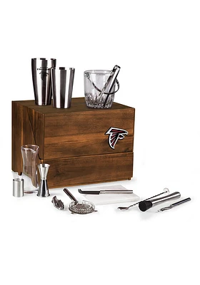 Atlanta Falcons Madison Bar 19 Piece Colored Drink Set