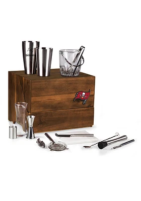 Tampa Bay Buccaneers Madison Bar 19 Piece Colored Drink Set