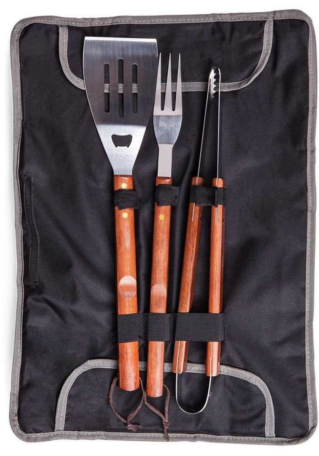 Cincinnati Bengals 3 Piece Tote BBQ Tool Set