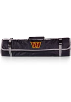 Washington Commanders 3 Piece Tote BBQ Tool Set