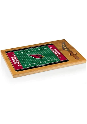 Arizona Cardinals Icon Glass Top Cutting Board