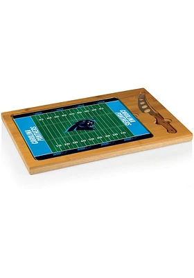Carolina Panthers Icon Glass Top Cutting Board