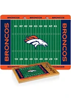 Denver Broncos Icon Glass Top Cutting Board