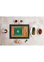 Miami Dolphins Icon Glass Top Cutting Board