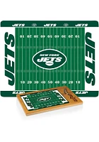 New York Jets Icon Glass Top Cutting Board
