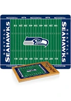 Seattle Seahawks Icon Glass Top Cutting Board