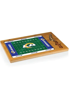 Los Angeles Rams Icon Glass Top Cutting Board